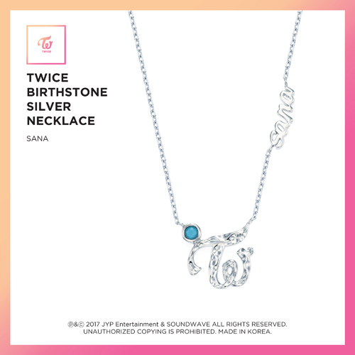 【TATIANA】(Silver925) Glint Birthstone Ring Necklace 韓国発 リング TATIANA(タチアナ) ネックレス・ペンダント(レディース